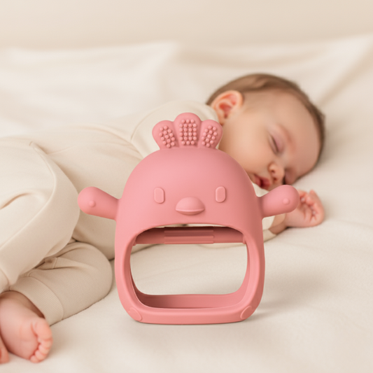 ChickyGrip - Silikon-Beißring-Handschuh