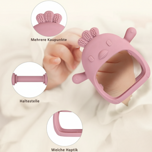 ChickyGrip - Silikon-Beißring-Handschuh